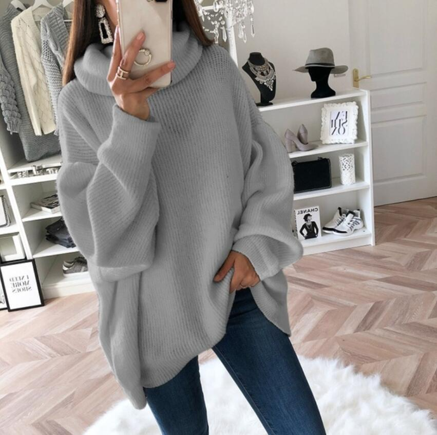 High-neck sweater