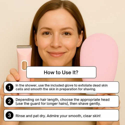 Rasierer für Frauen – Glatte Haut ohne Irritation 